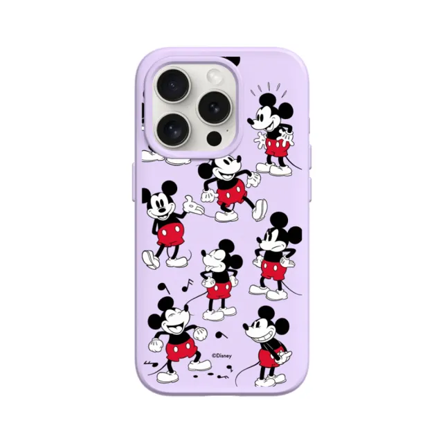 【RHINOSHIELD 犀牛盾】iPhone 12 mini/Pro/Max SolidSuit背蓋手機殼/米奇系列-米奇的常態(迪士尼)