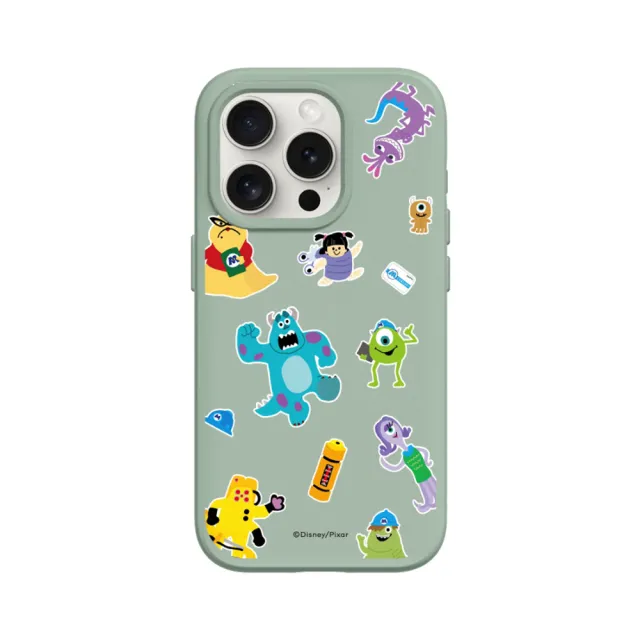 【RHINOSHIELD 犀牛盾】iPhone 12 mini/Pro/Max SolidSuit背蓋手機殼/怪獸電力公司集合(迪士尼)