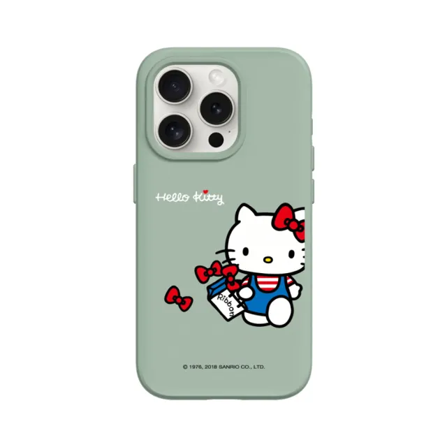 【RHINOSHIELD 犀牛盾】iPhone 12 mini/Pro/Max SolidSuit背蓋手機殼/Shopping day(Hello Kitty)