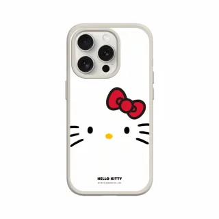 【RHINOSHIELD 犀牛盾】iPhone 13 mini/Pro/Max SolidSuit背蓋手機殼/大臉Hello Kitty(Hello Kitty)