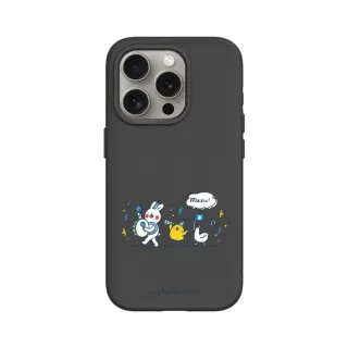 【RHINOSHIELD 犀牛盾】iPhone 13 mini/Pro/Max SolidSuit背蓋手機殼/music!(懶散兔與啾先生)