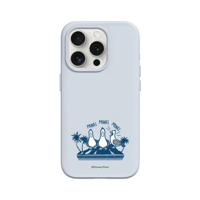 【RHINOSHIELD 犀牛盾】iPhone 13 mini/Pro/Max SolidSuit背蓋手機殼/海底總動員-海鷗(迪士尼)