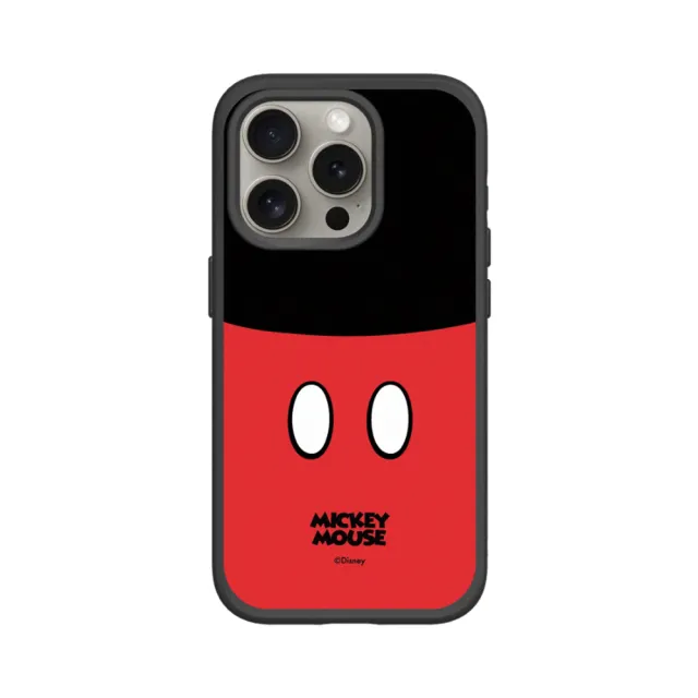 【RHINOSHIELD 犀牛盾】iPhone 13 mini/Pro/Max SolidSuit背蓋手機殼/米奇系列-米奇衣服(迪士尼)