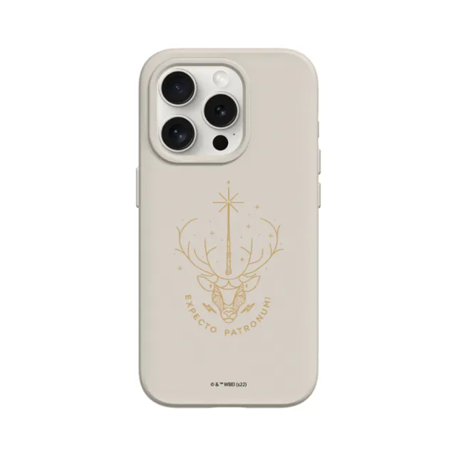 【RHINOSHIELD 犀牛盾】iPhone 14/Plus/Pro/Max SolidSuit背蓋手機殼/圖騰系列：疾疾 護法現身！(哈利波特)