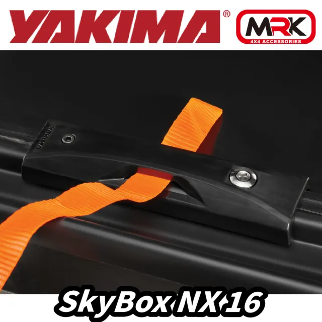 【YAKIMA】SkyBox NX16 455L 天空行李箱 車頂箱 旅行箱 雙面開 黑色(41x89x192cm)