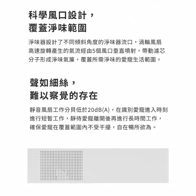 【小米有品】智慧寵物空氣淨味器(除臭清淨機/空氣淨化機/自動感應除臭器)