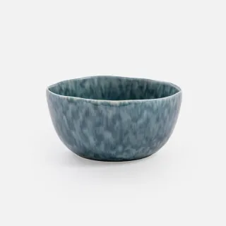 【HOLA】WAGA 斑斕陶瓷亮釉深碗14.5cm 綠