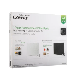 【Coway】二年份濾網-適用AP-1512HHW/AP-1512HH(送兩年份活性碳濾網)
