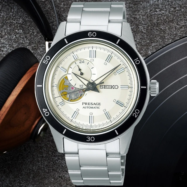 SEIKO 精工 Presage 新銳動力顯示機械錶/40.