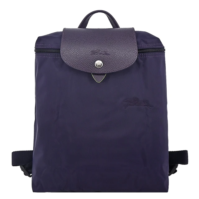 LONGCHAMP LE PLIAGE GREEN系列刺繡再