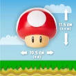【Nintendo 任天堂】路易吉迷你遙控車款+經典蘑菇燈(超級瑪利歐/遙控車/電動車/玩具車/小夜燈)