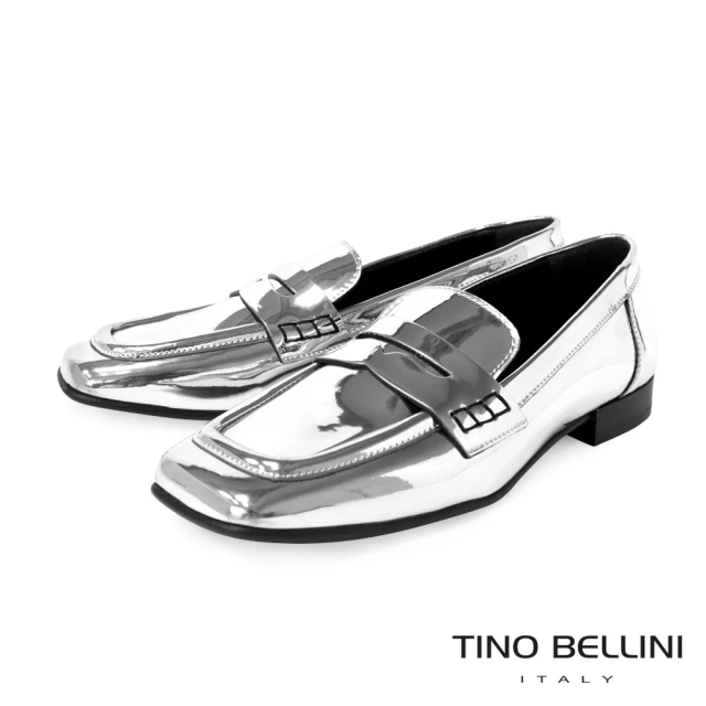 TINO BELLINI 貝里尼 義大利進口金屬色便仕樂福鞋