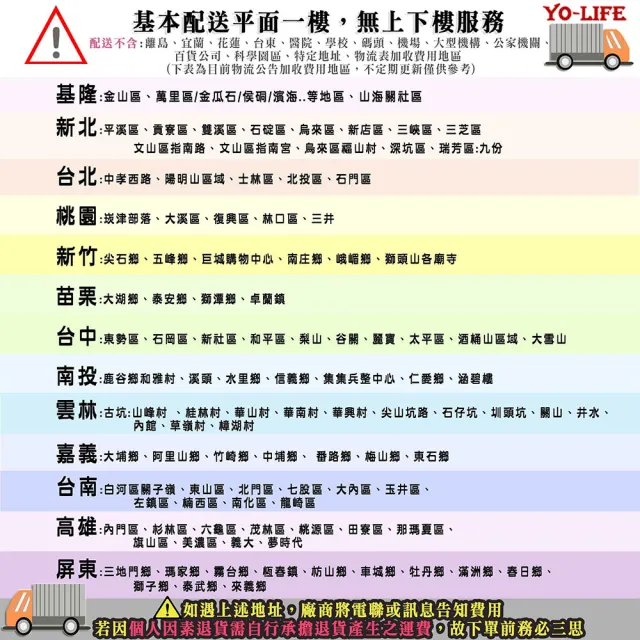 【yo-life】六層大型鐵力士衣櫥組-贈尼龍輪-贈防塵套(122x46x180cm)