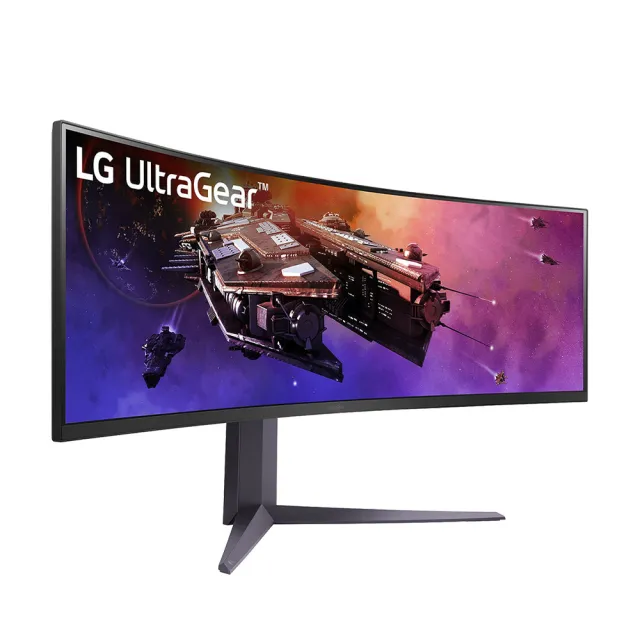 【LG 樂金】45GR75DC-B UltraGear™ 45型 VA Dual QHD 200Hz曲面電競螢幕(32:9/HDMI2.1/1500R/Type-C)