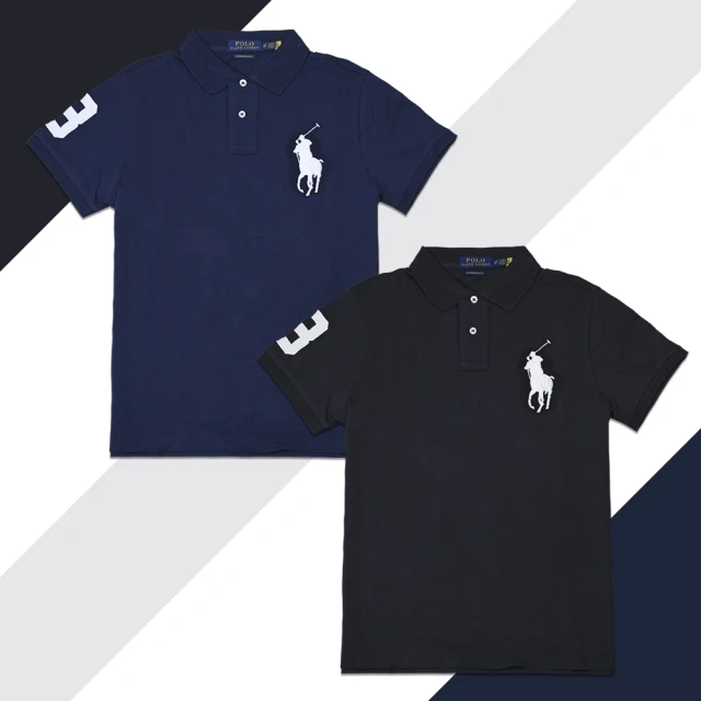 RALPH LAUREN Polo Ralph Lauren 年度經典刺繡大馬短袖Polo衫(多色款組合)