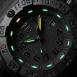 【LUMINOX 雷明時】NAVY SEAL 3500全新海豹2代系列腕錶-黑x黑時標(45mm)