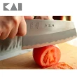 【KAI 貝印】日本製 關孫六不鏽鋼尖型中華菜刀 17.5cm(不鏽鋼刃物鋼 日本廚刀)