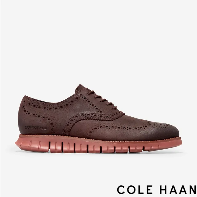 Cole Haan】ZG WING OX 翼尖雕花牛津鞋-男鞋(黑巧克力棕-C36194