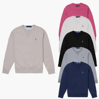 【RALPH LAUREN】RL POLO 經典刺繡小馬大學T恤 上衣-多色組合(平輸品/百搭爆款)