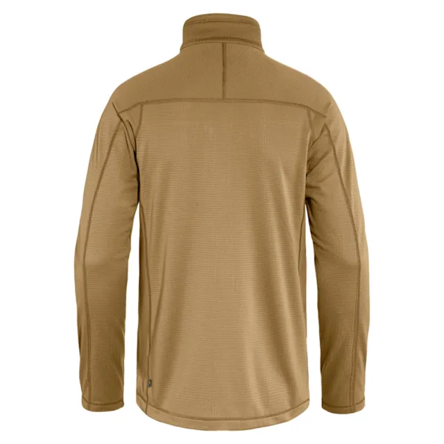 【Fjallraven】Abisko Lite Fleece夾克 男(FR86971-232蕎麥棕 534靛藍 550黑 620綠)
