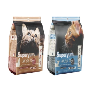 【Superyum極致美味】全齡貓凍乾糧-1kg X 1包(全齡貓/凍乾糧/低敏低卡配方)