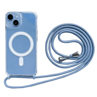 【WJ】iPhone 15/Pro/Plus/Pro Max 全包加厚升級版掛繩磁吸手機保護殼