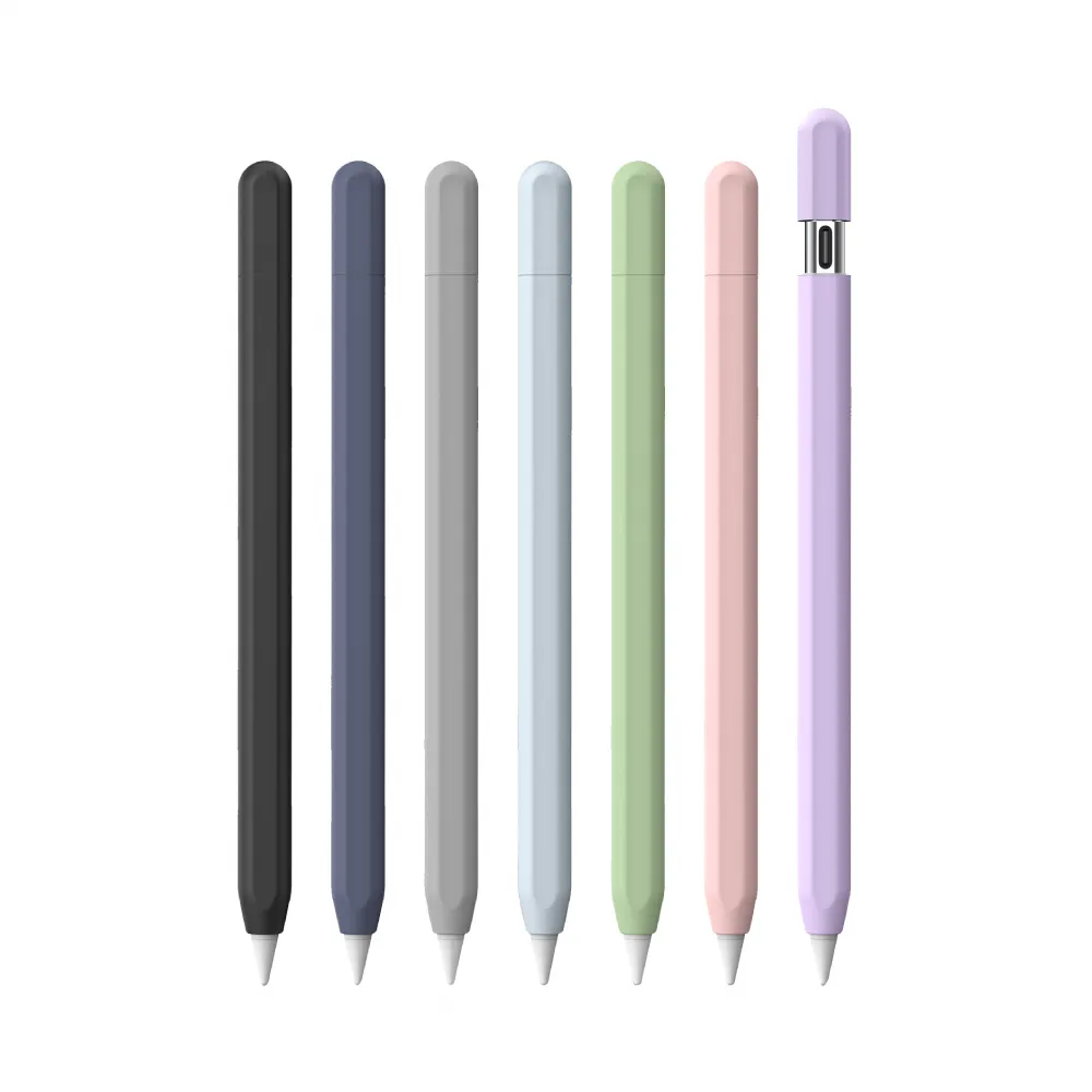 【AHAStyle】Apple Pencil USB-C 莫蘭迪色 保護筆套