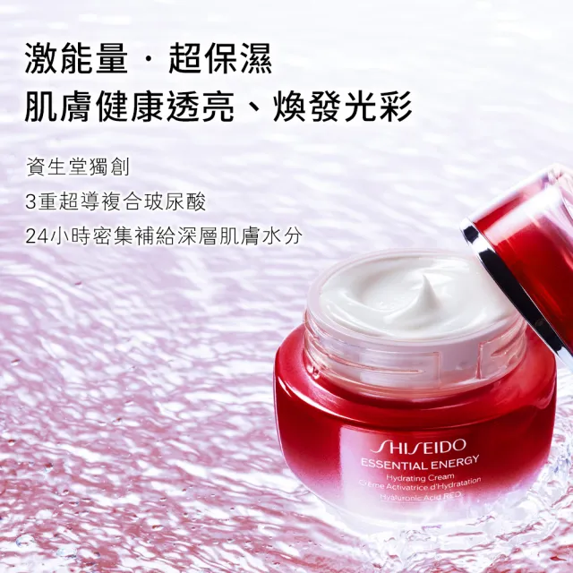 【SHISEIDO 資生堂國際櫃】小紅瓶限定禮盒(小紅瓶15ml+奇蹟露30ml+小紅霜15ml)