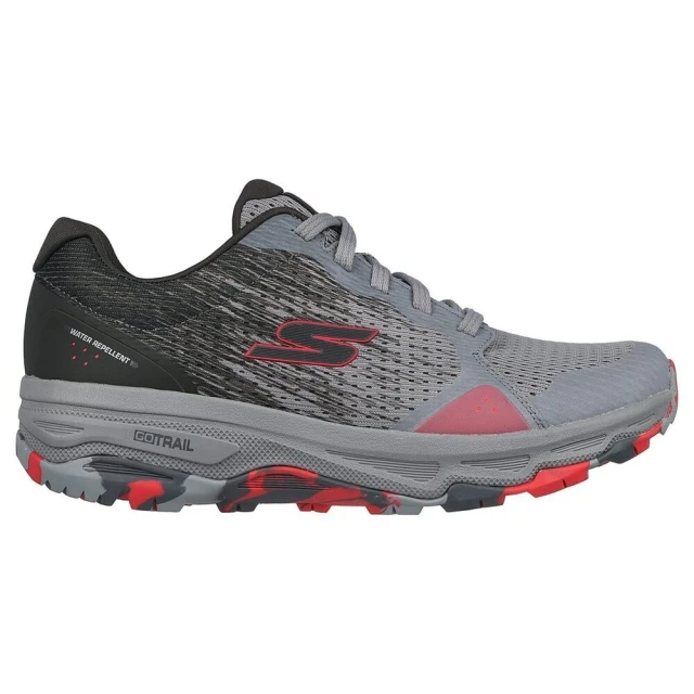 SKECHERS Go Run Trail Altitude 男 慢跑鞋 戶外 郊山 灰紅(220915GYRD)