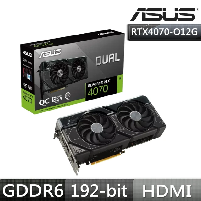 ASUS 華碩 Dual GeForce RTX 4070 