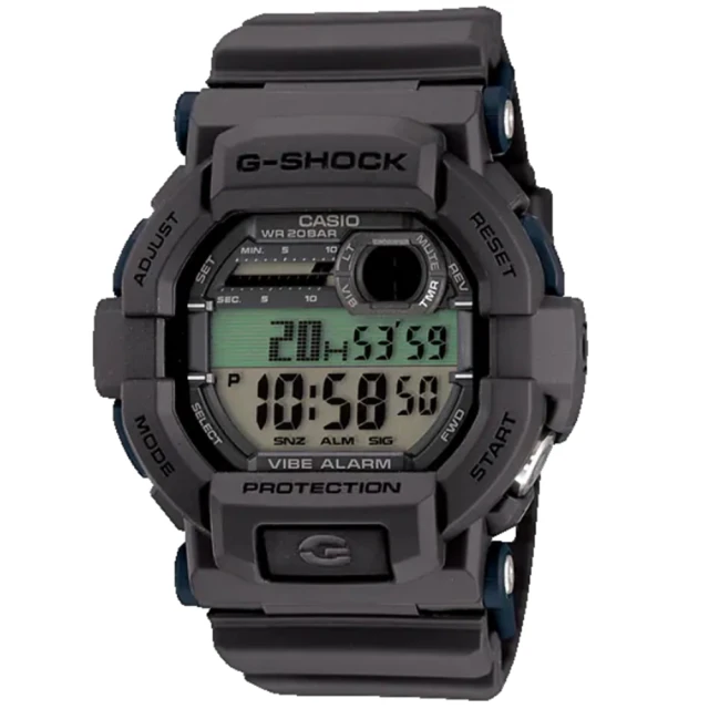 CASIO 卡西歐CASIO 卡西歐 G-SHOCK 震動提醒 極限設計電子錶 灰 GD-350-8_50.8mm