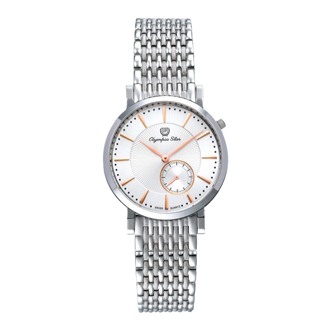 Olympia Star 奧林比亞之星 經典都會系列英倫休閒時尚腕錶(58062-05MS)