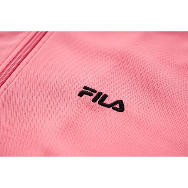 【FILA官方直營】女吸濕排汗針織外套-粉色(5JKY-1751-PK)