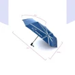 【興雲網購】英國熊自動開收摺疊傘-藍/粉(自動雨傘 太陽傘 雨具)