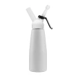 【ANTIAN】不鏽鋼咖啡奶油槍 奶茶奶油發泡器 廚房烘焙工具 打奶油器 咖啡拉花器 500ml