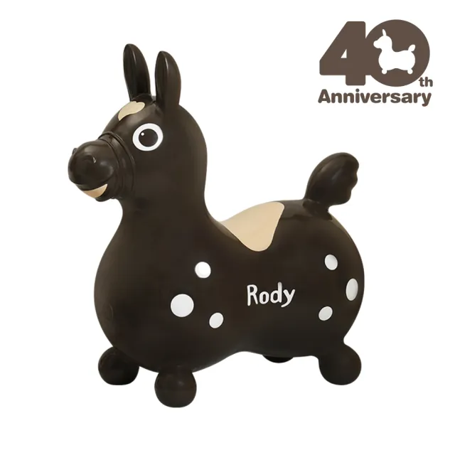 【RODY】跳跳馬-40週年台灣限定色(櫻桃奶油/巧克力布朗尼-附打氣筒)