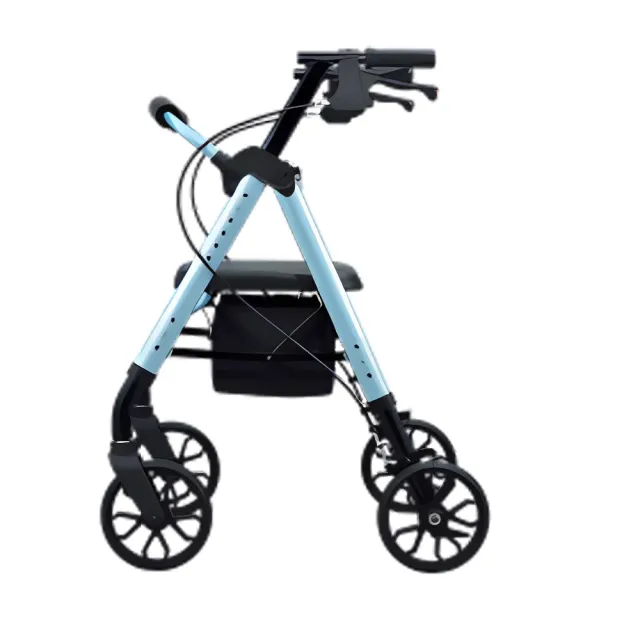 【助步車】STAR收合式 標準款(#適合160-190cm#帶輪膝蓋滑行車#骨折助行車#復健運動殘障者#截肢偏癱摺疊)