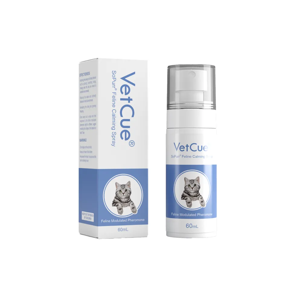 【VetCue 舒普】噴劑-60ml 貓咪舒緩情緒(貓咪費洛蒙/舒普/舒緩壓力/安撫情緒)