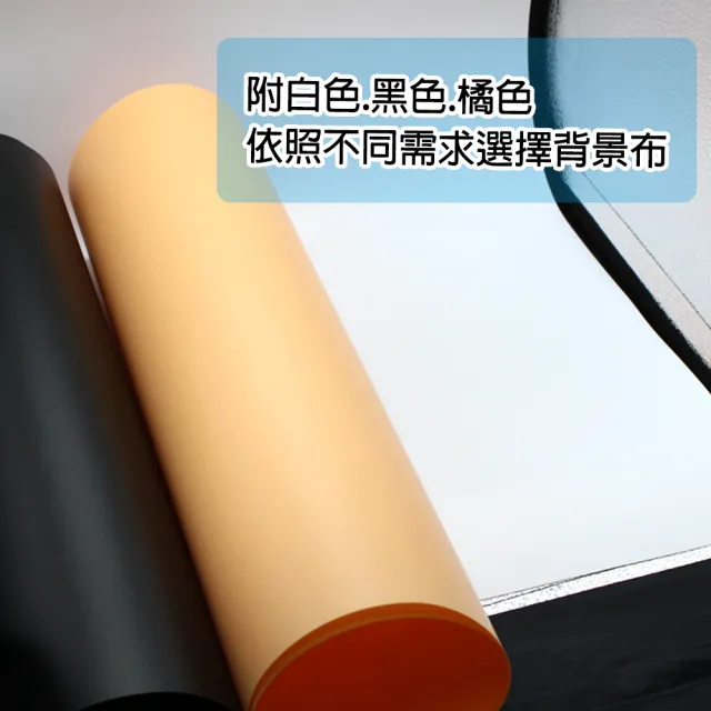 【tFriend】40CM 摺疊收納攜帶式LED攝影棚