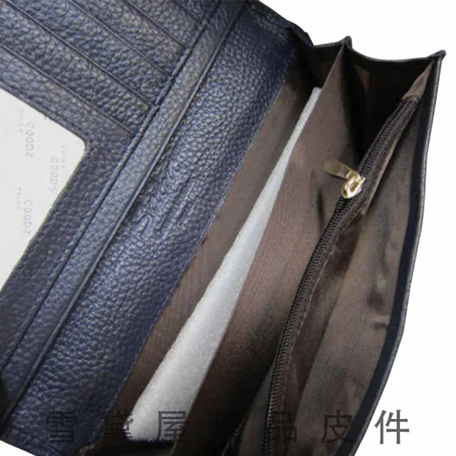 【SNOW.bagshop】雙11 Salut 長型 女用 中性 皮夾 進口專櫃 100%牛皮 長型皮夾 二折暗釦型 大容量
