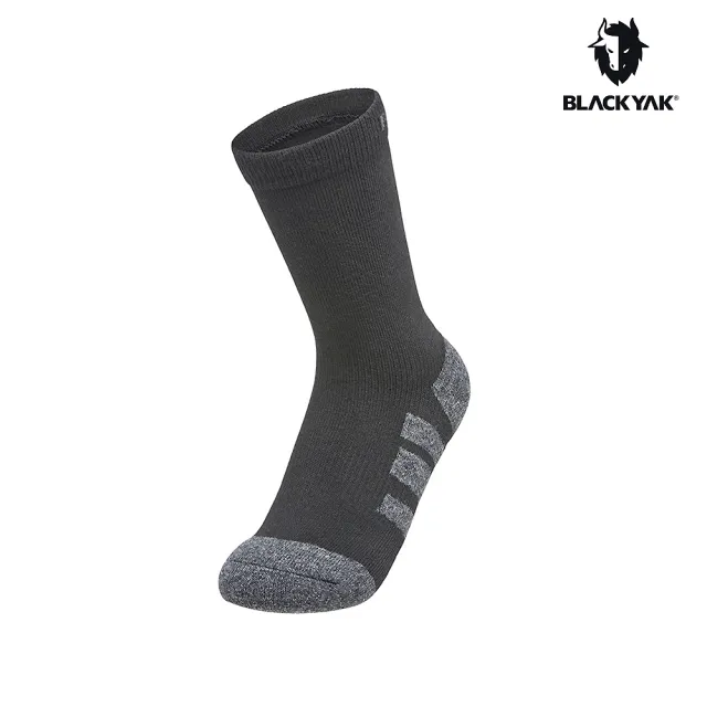 【BLACK YAK】COOLMAX羊毛中筒襪[白色/黑色]CB2NAB01(吸濕快乾 中筒襪 健行襪 機能襪)