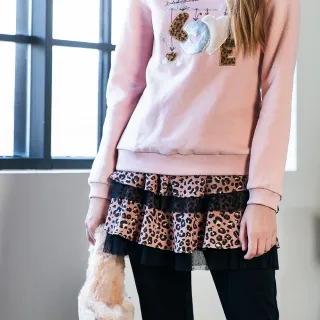 【Kinloch Anderson】經典豹紋褲裙 金安德森女裝(KA0962012 粉/白)