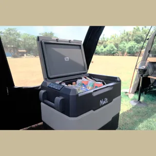 【NUIT 努特】思科普雙槽行動冰箱 45L 電冰箱 車用冰箱 45公升 雙溫控 露營野餐 大氣層(TWS45N)