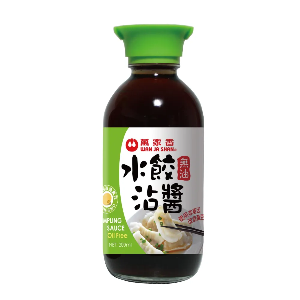 【萬家香】無油水餃沾醬(200ml)