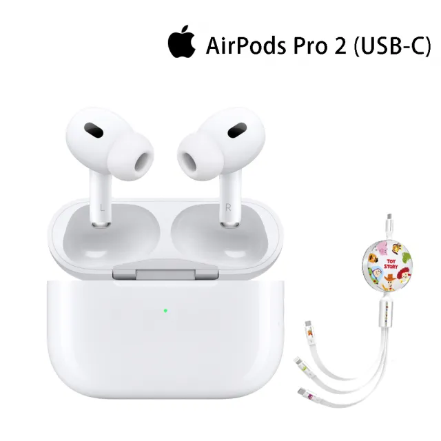 Apple 蘋果】迪士尼三合一快充組AirPods Pro 2（USB-C充電盒） - momo