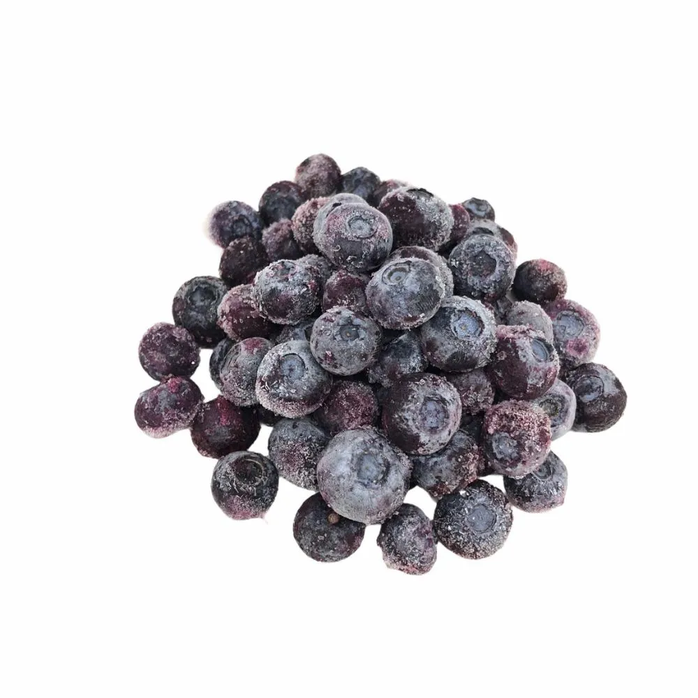【誠麗莓果】IQF急速冷凍栽培藍莓(加拿大產地天然微甜果粒大顆 1000克/包 5包組合)