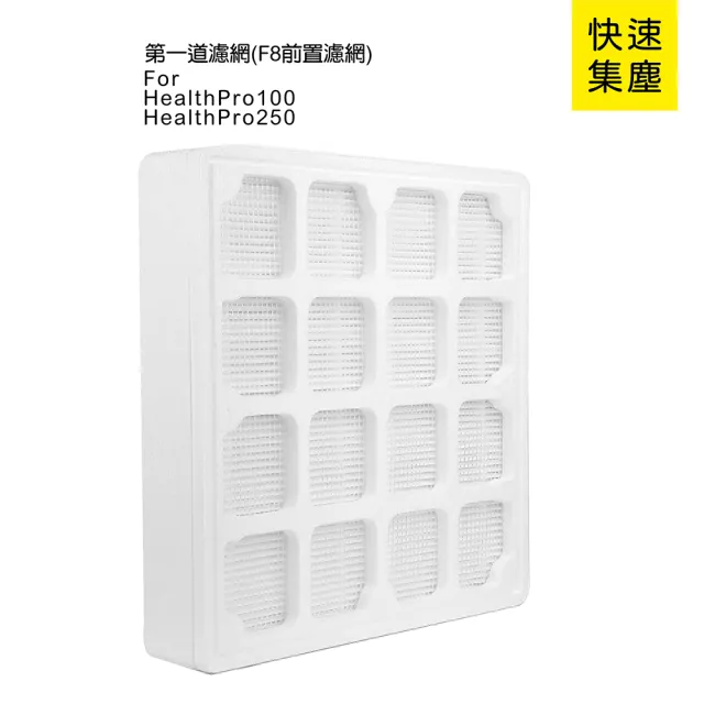 【蟎著媽】第一道濾網/Pre-Max F8(適用 IQAir HealthPro 100 250 空氣清淨機)