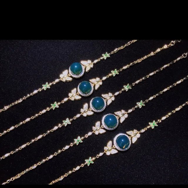 【勝弘珠寶】多明尼加藍珀吉祥美好手鍊