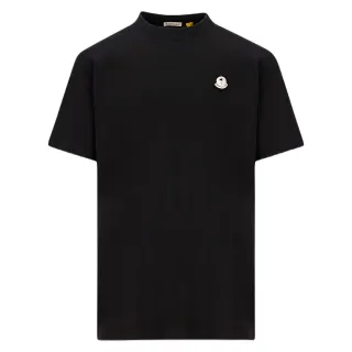 【MONCLER】秋冬新款 Moncler x Palm Angels聯名系列 男女同款 品牌LOGO 短袖T恤-黑色(S號、L號、XL號)
