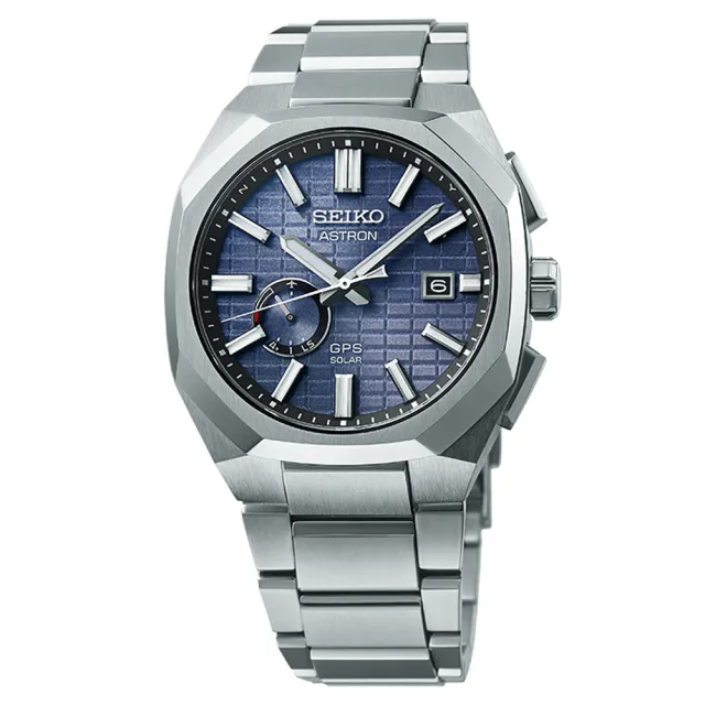 【SEIKO 精工】ASTRON 限量 GPS 鈦金屬 多邊形太陽能腕錶 禮物推薦 畢業禮物(SSJ013J1/3X62-0AA0B)